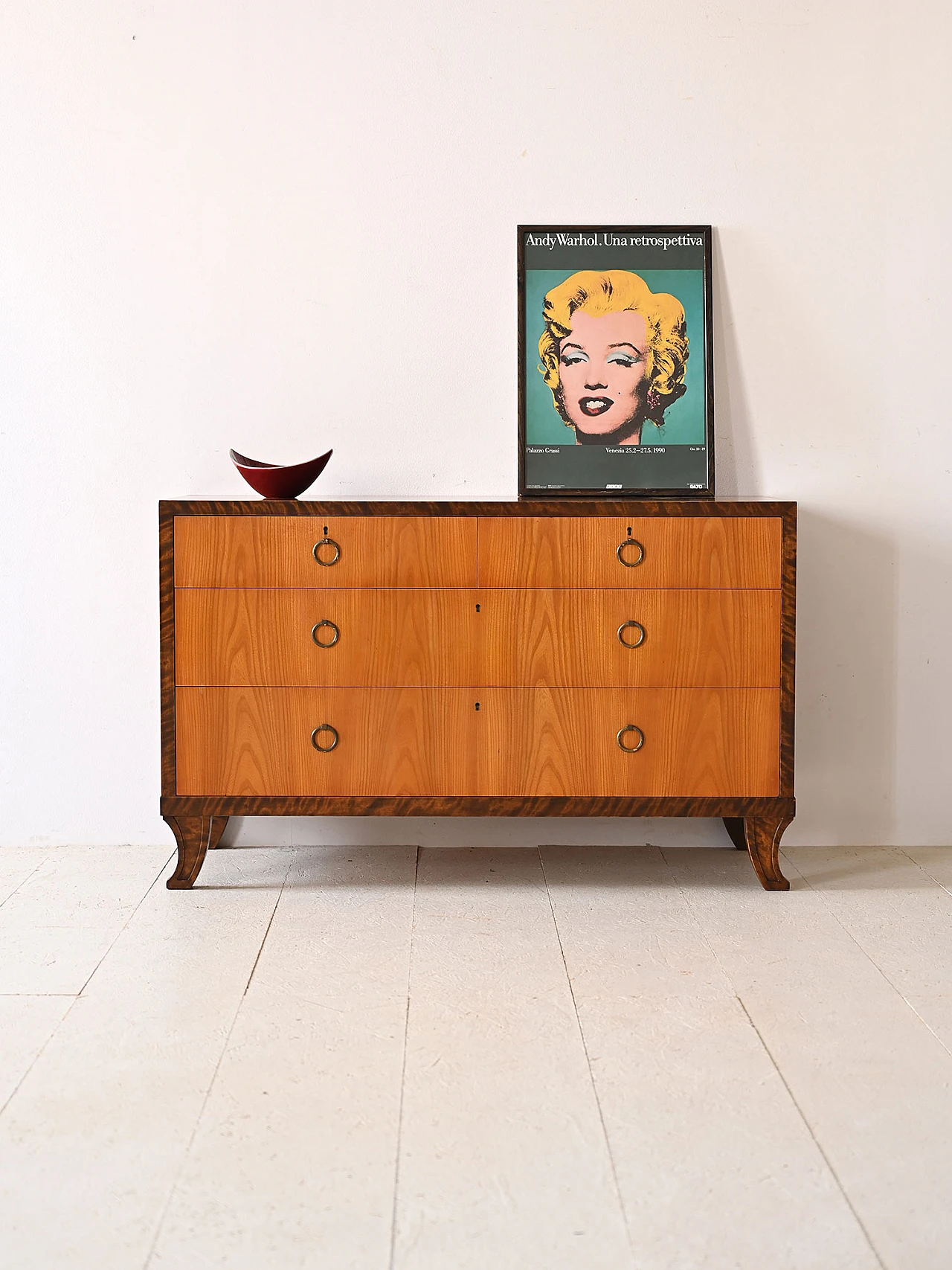 Scandinavian art deco chest of drawers, 40s 1