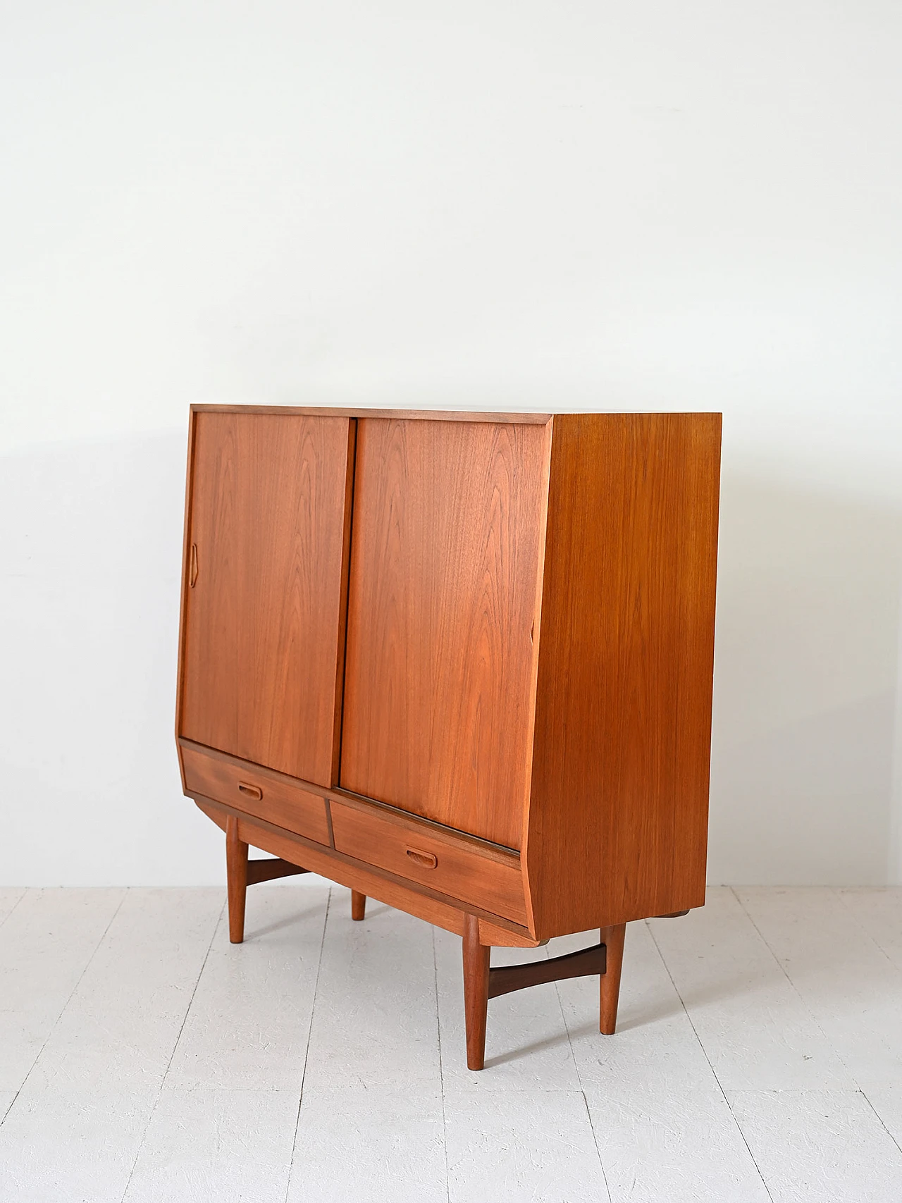 Highboard scandinavo in teak 5