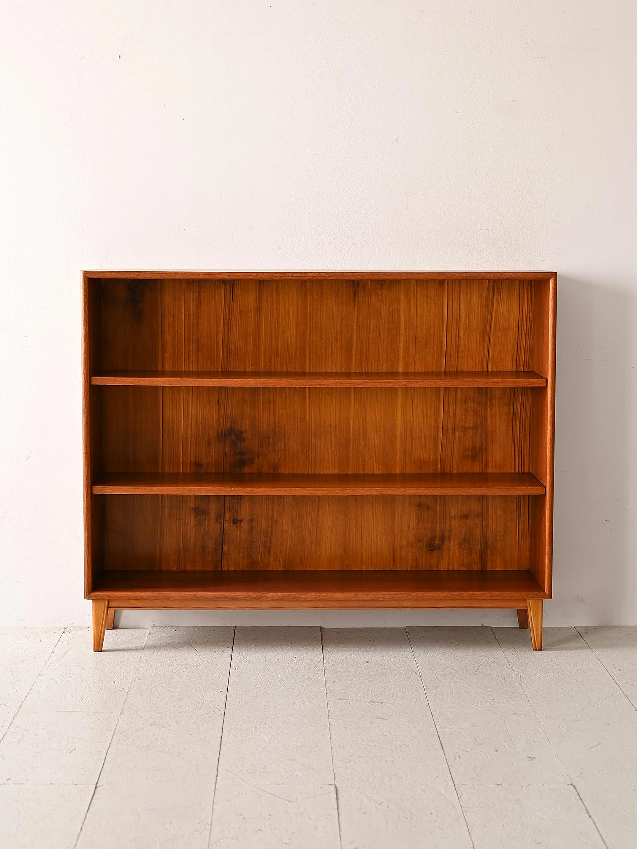 Swedish teak bookcase 2