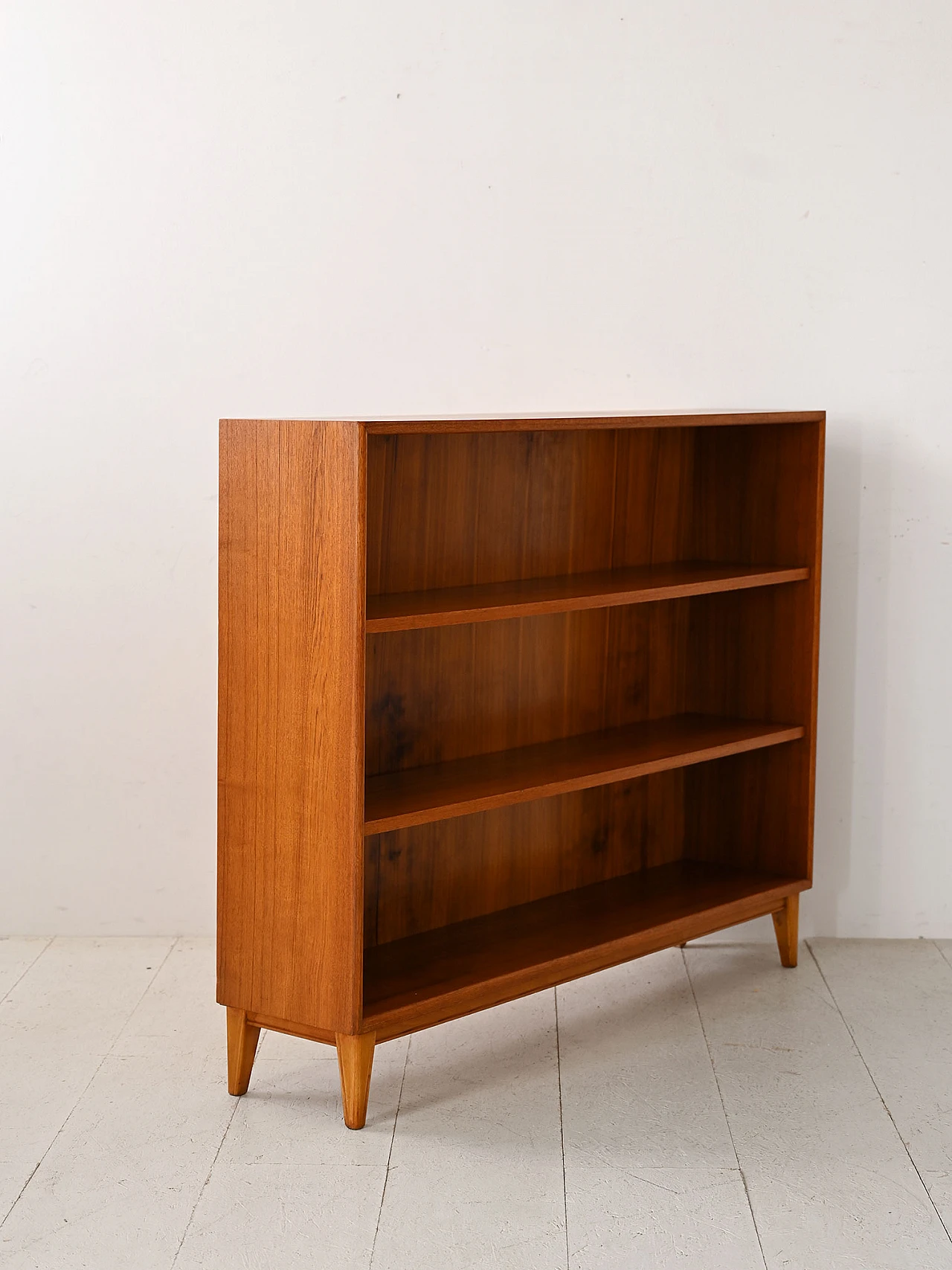 Swedish teak bookcase 3