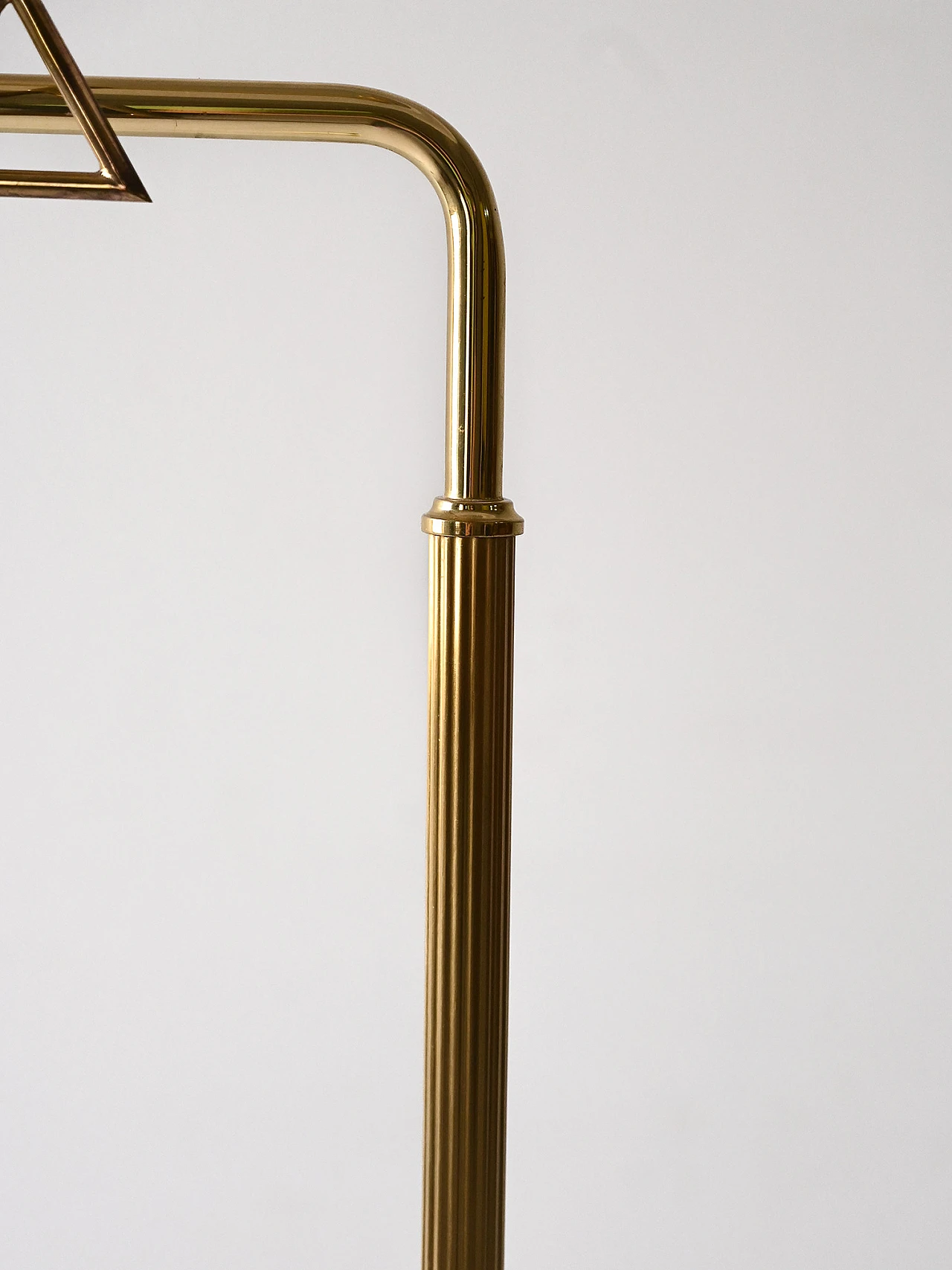 Brass floor lamp with adjustable arm, 1960s 8