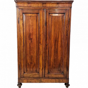 Louis Philippe wardrobe in walnut, 19th century