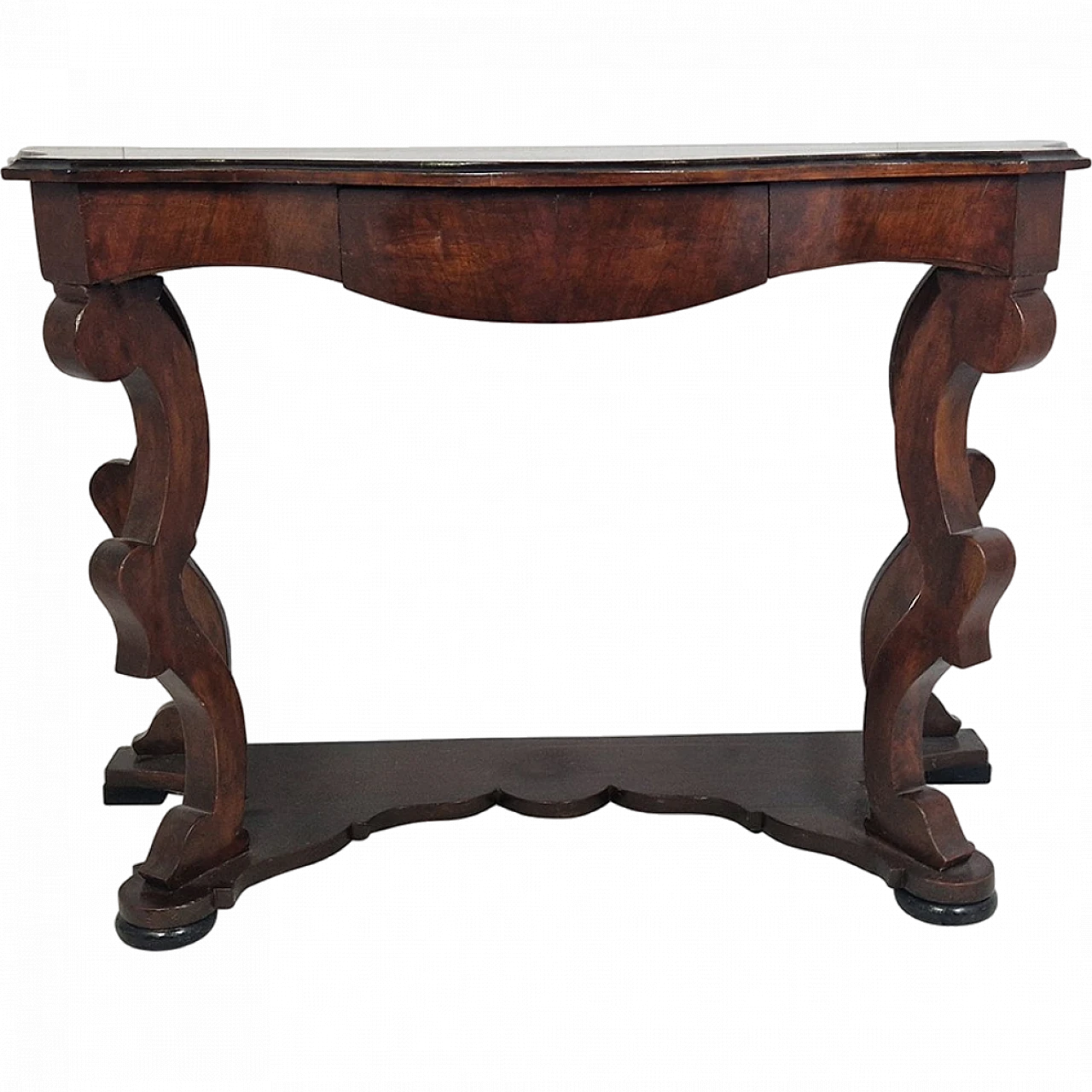 Louis Philippe wooden console, '800 12