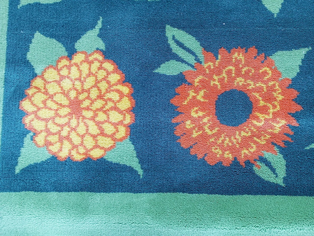 Carpet with KS monogram, 1970s 6