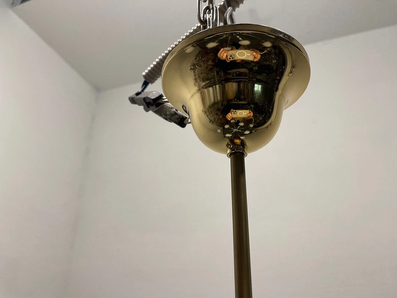 Sputnik Chrome Brass Chandelier 8 Lights 9