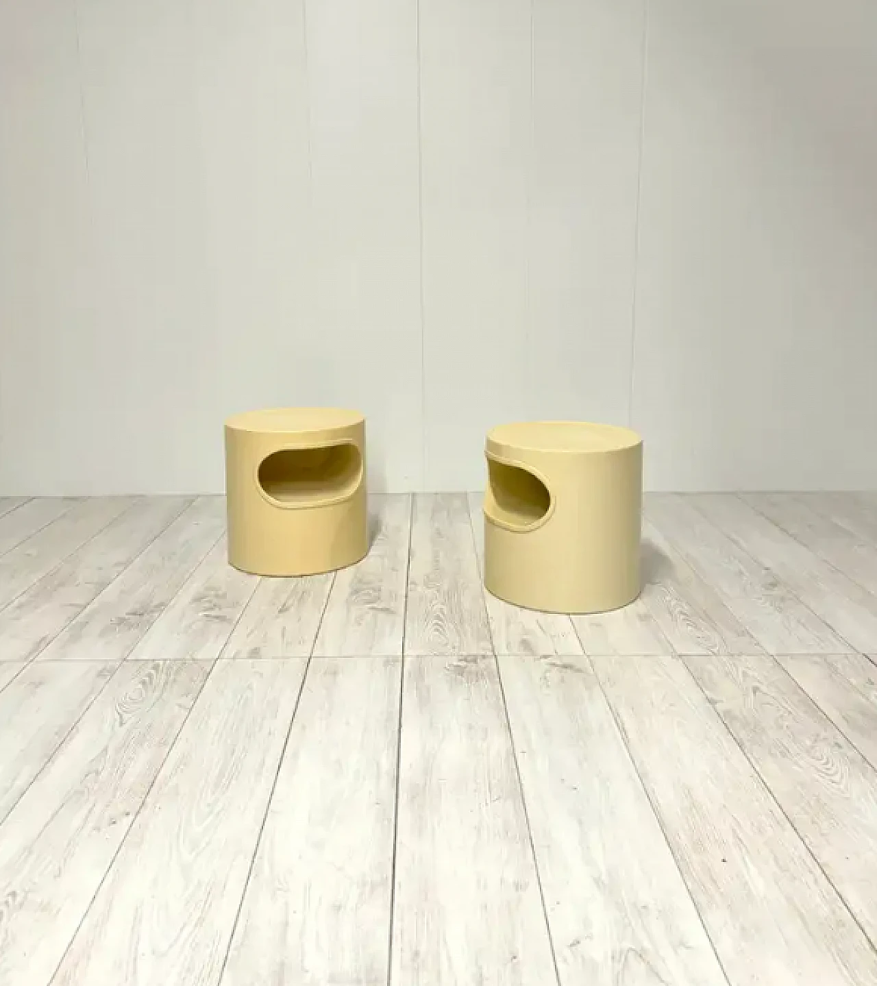 Pair of Giano Vano bedside tables by Schweinberger for Artemide, 1970s 2