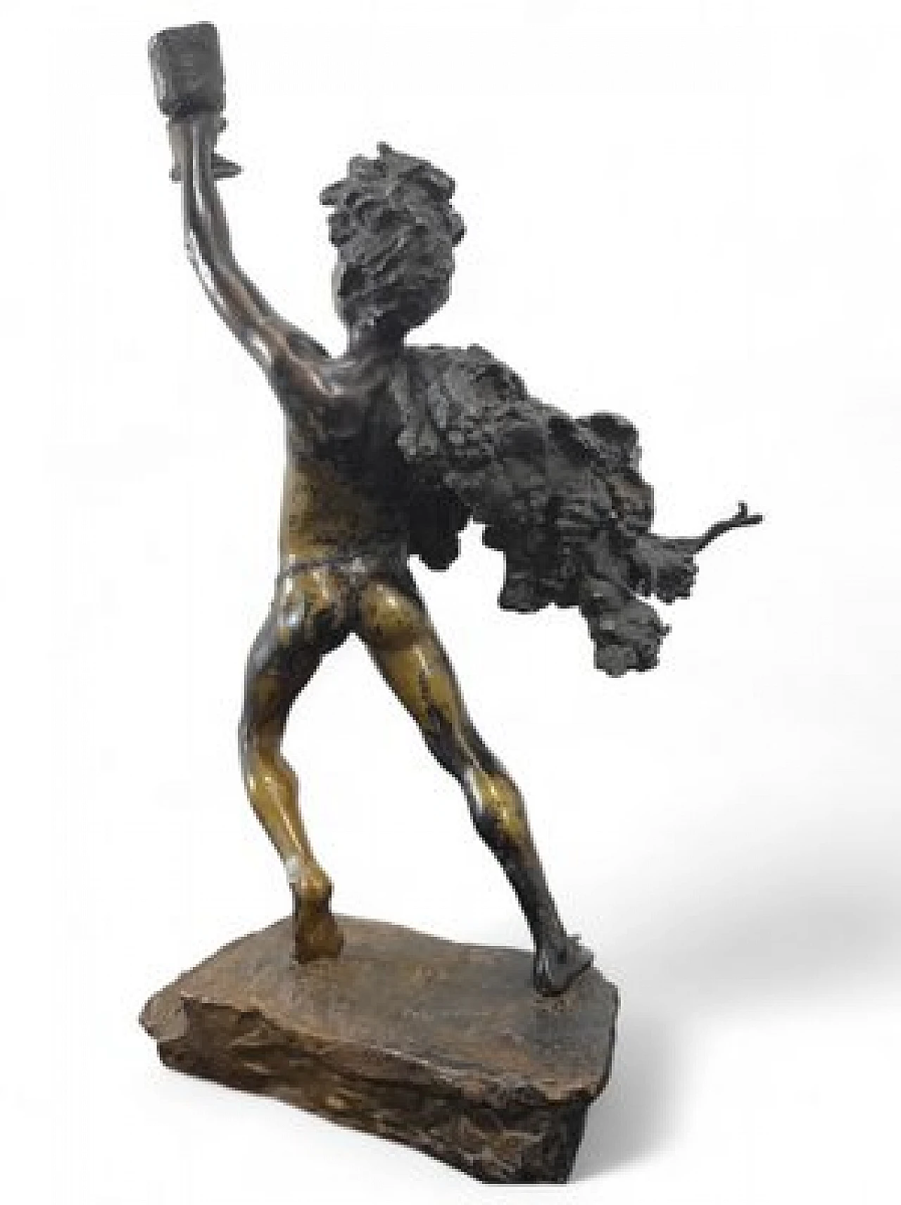 Scultura figurativa in bronzo di Renda Giuseppe, fine '800 3