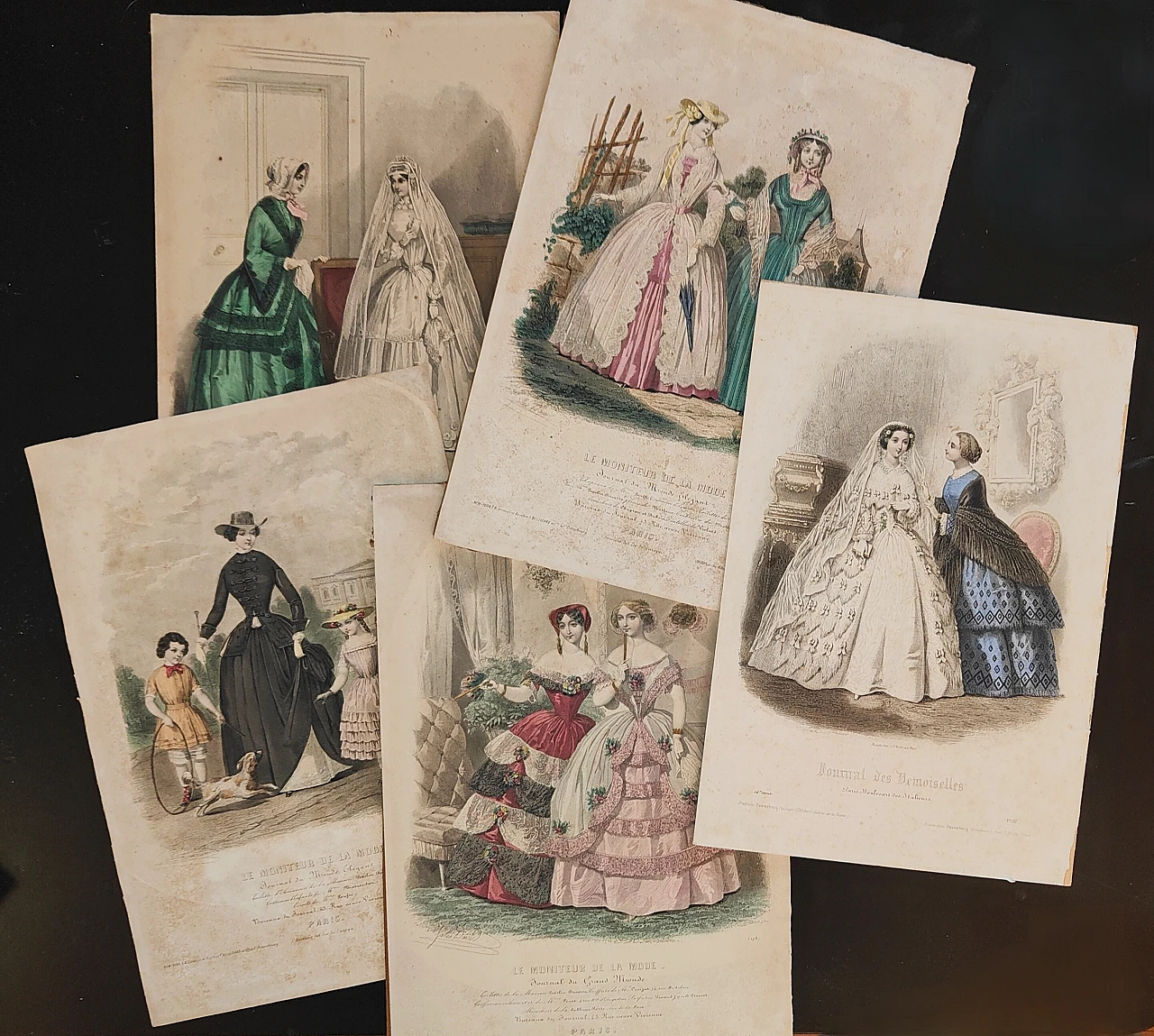 French fashion prints, 19th century 1