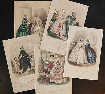 French fashion prints, 19th century