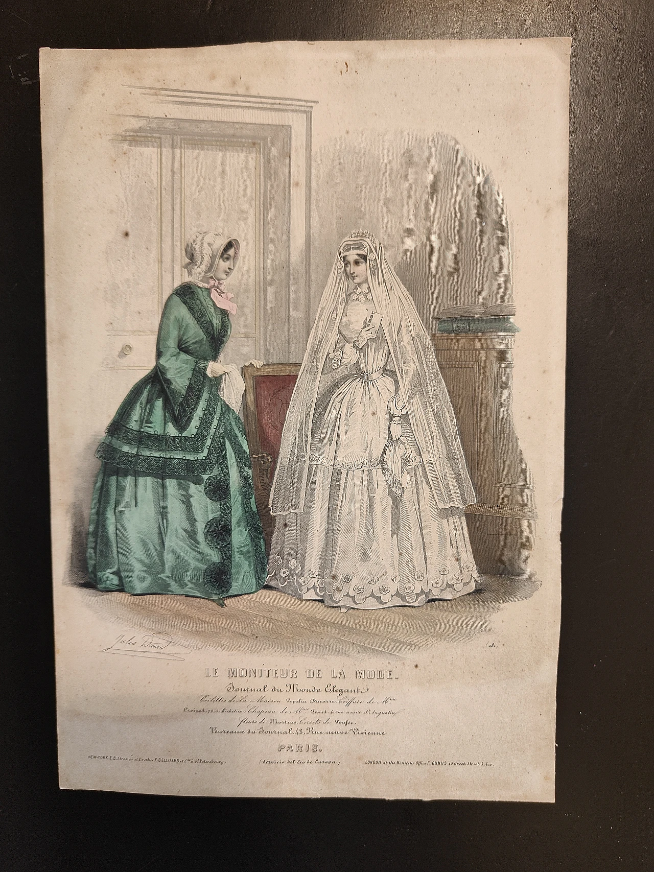 French fashion prints, 19th century 2