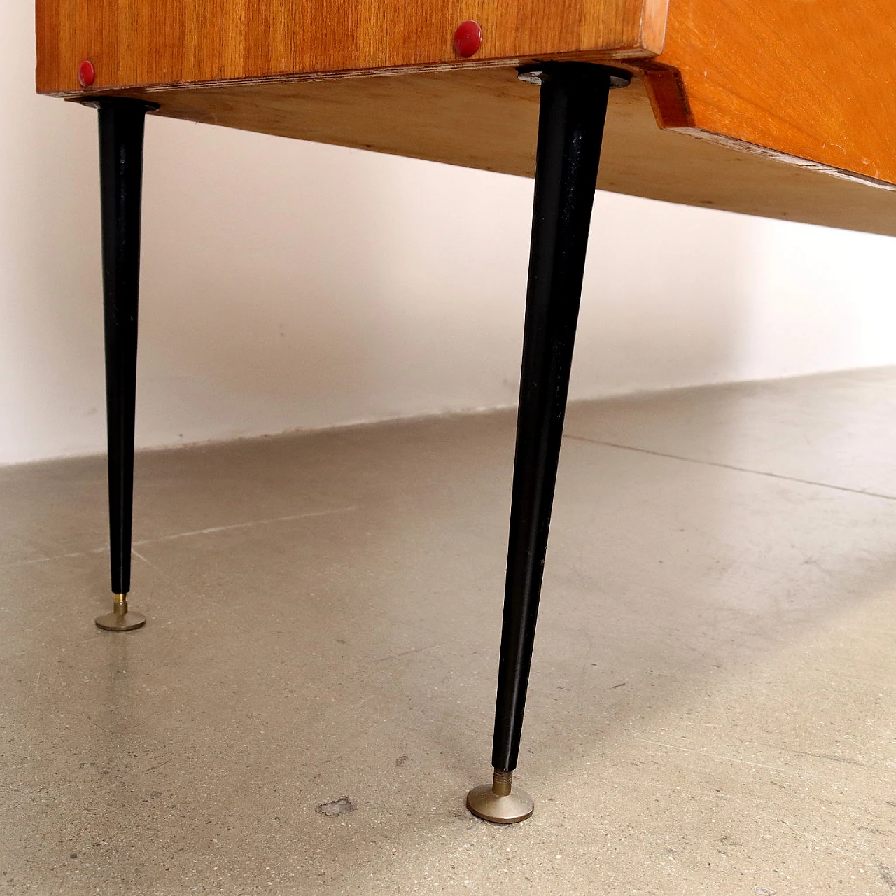 Wooden sideboard cabinet, 1960s 10