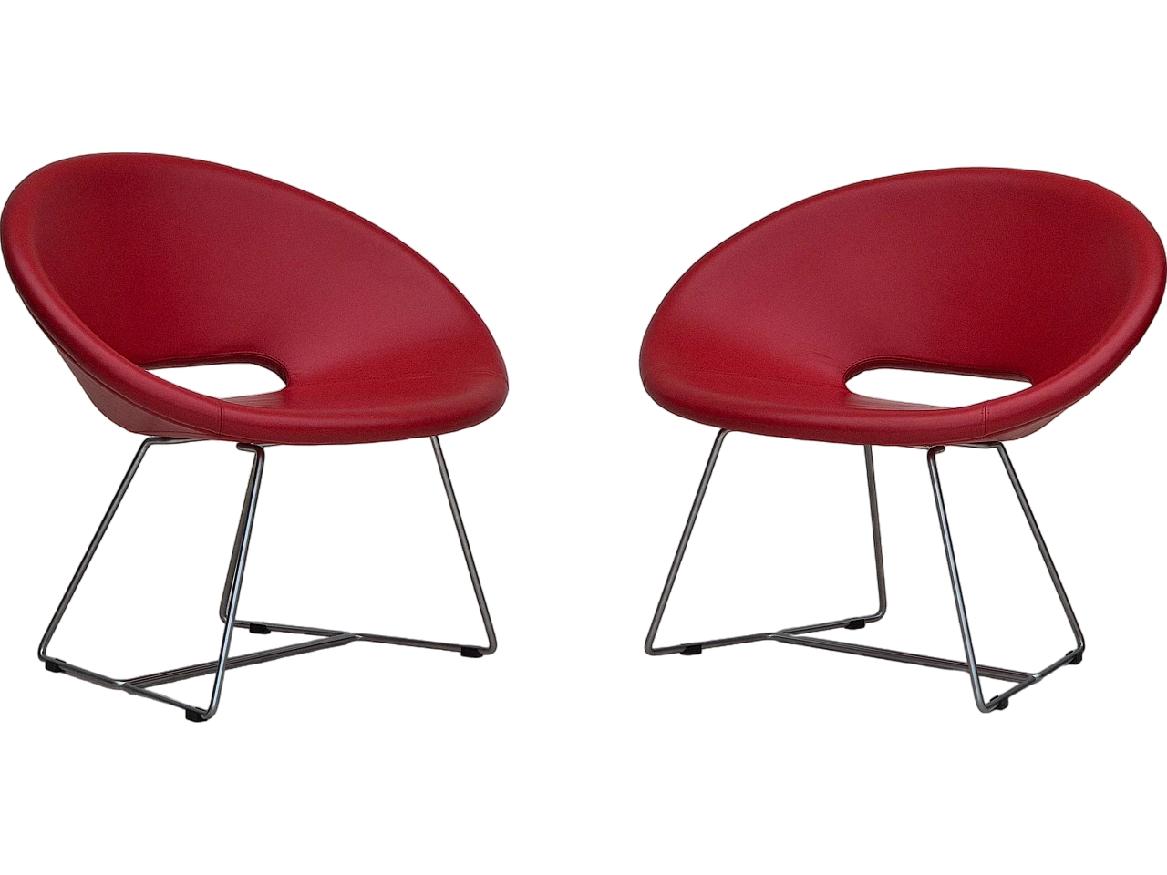 Pair of danish armchairs by Hee Welling for Nielaus Møbler, 2000's 20