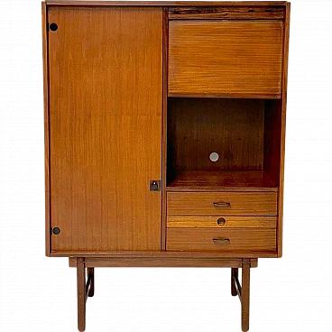 Teak storage cabinet by Barovero, 1960s