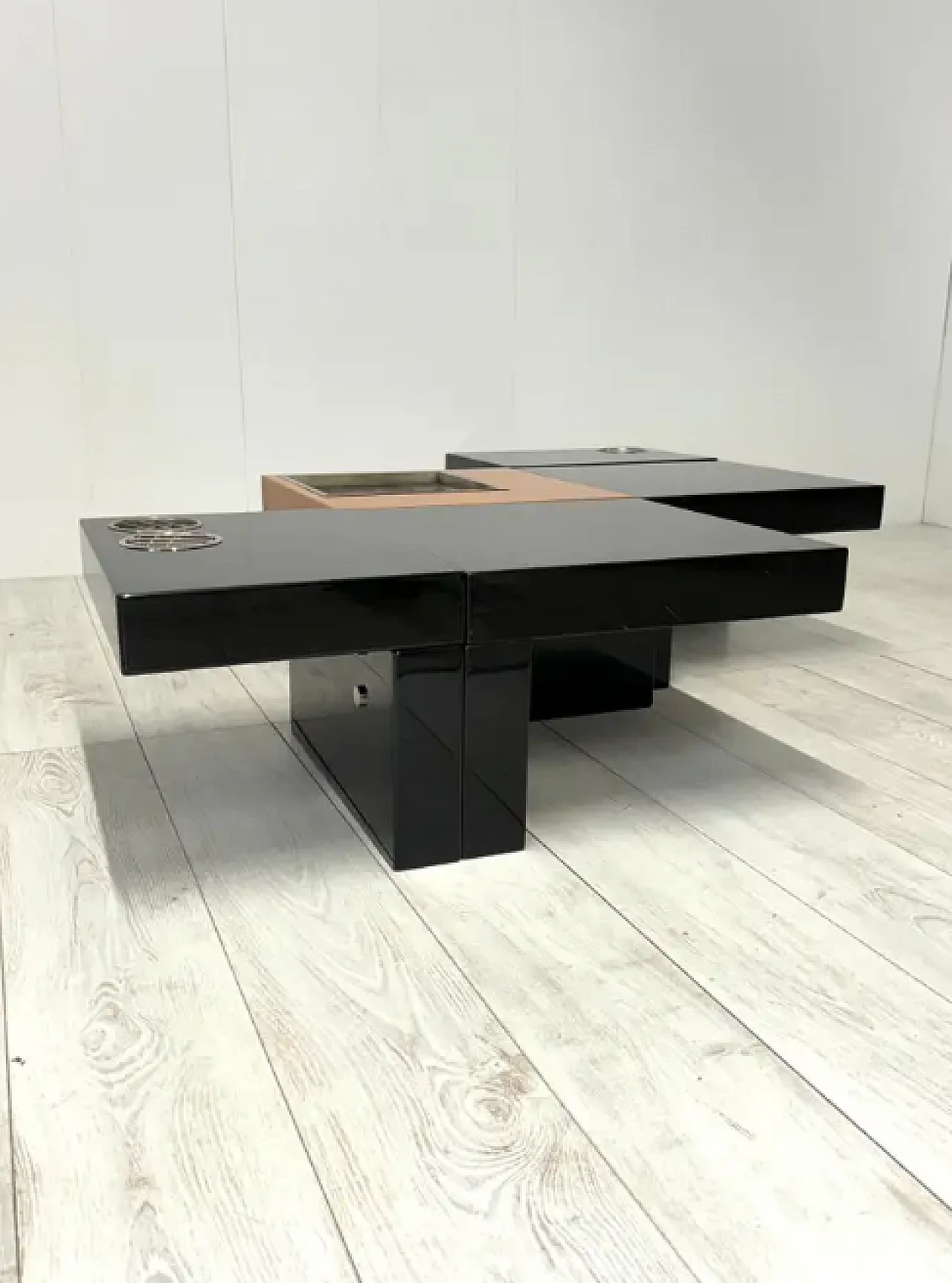 5 Nac modular coffee tables by Cesare Augusto Nava, 1970s 6