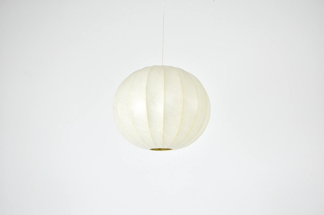 Cocoon hanging lamp by Achille & Pier Giacomo Castiglioni for Flos,60s 3