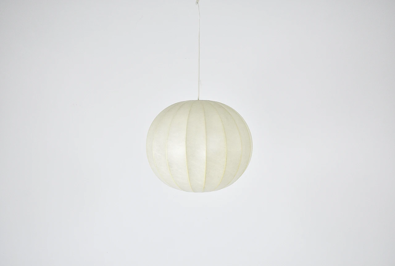 Cocoon hanging lamp by Achille & Pier Giacomo Castiglioni for Flos,60s 5