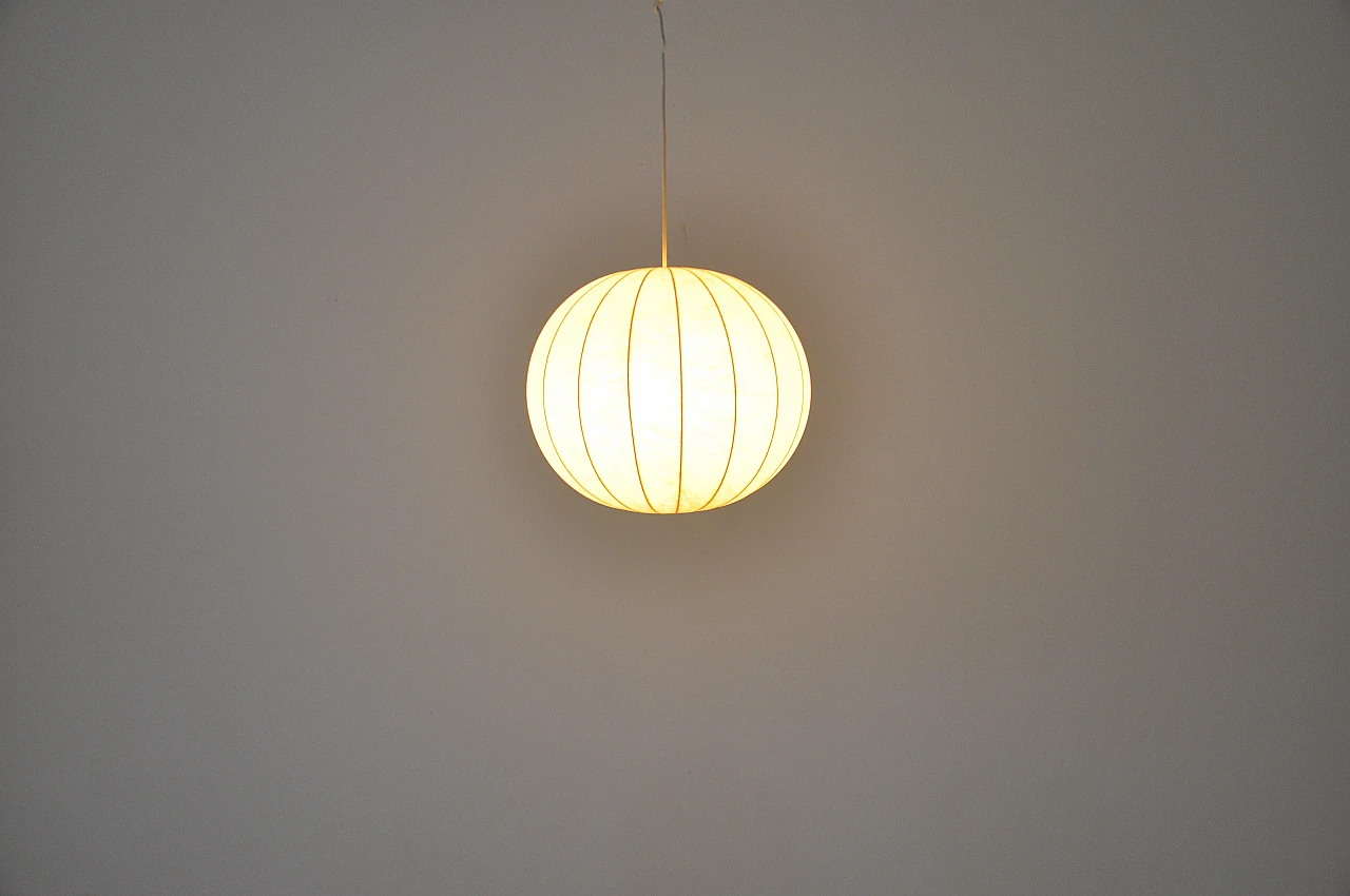 Cocoon hanging lamp by Achille & Pier Giacomo Castiglioni for Flos,60s 6