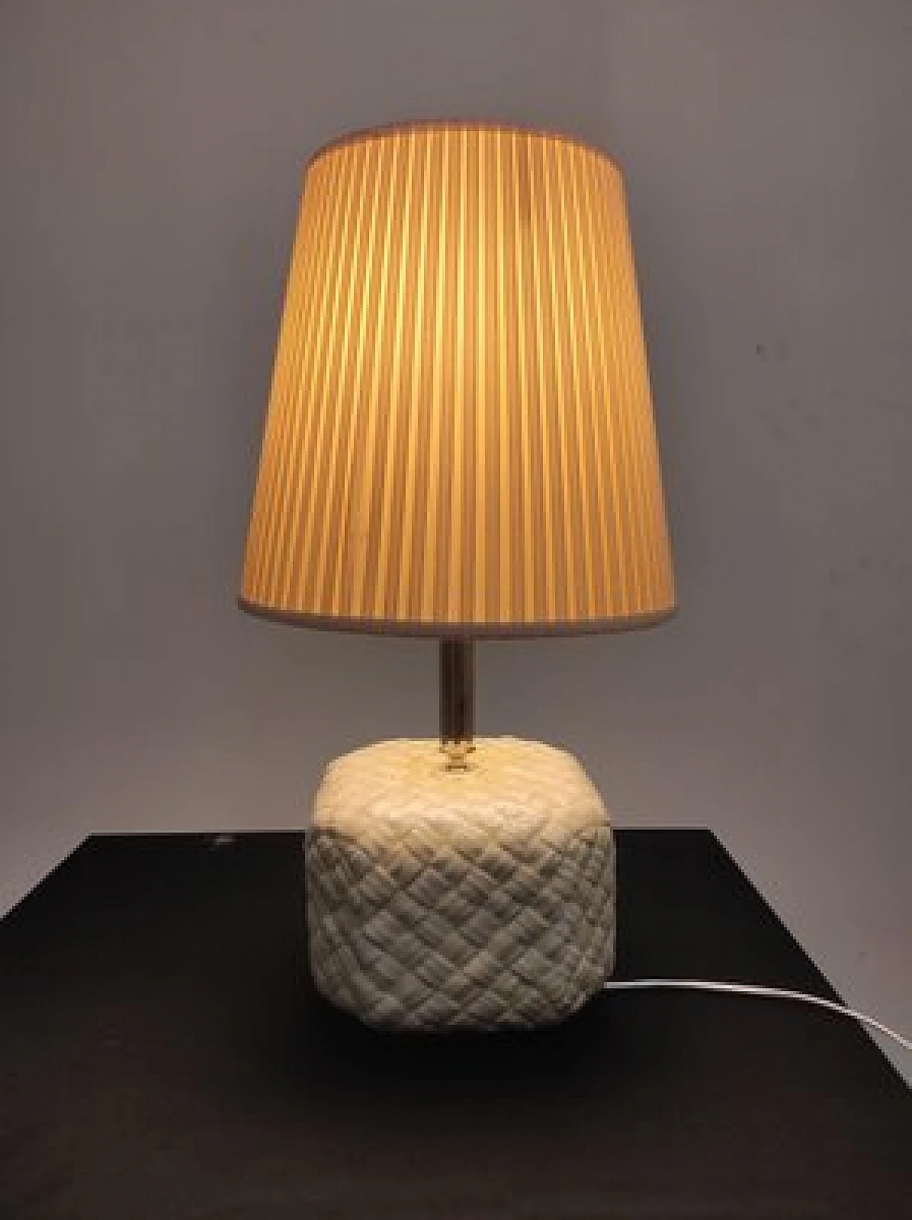 Lampada da tavolo in ceramica di Costa, anni '70 7