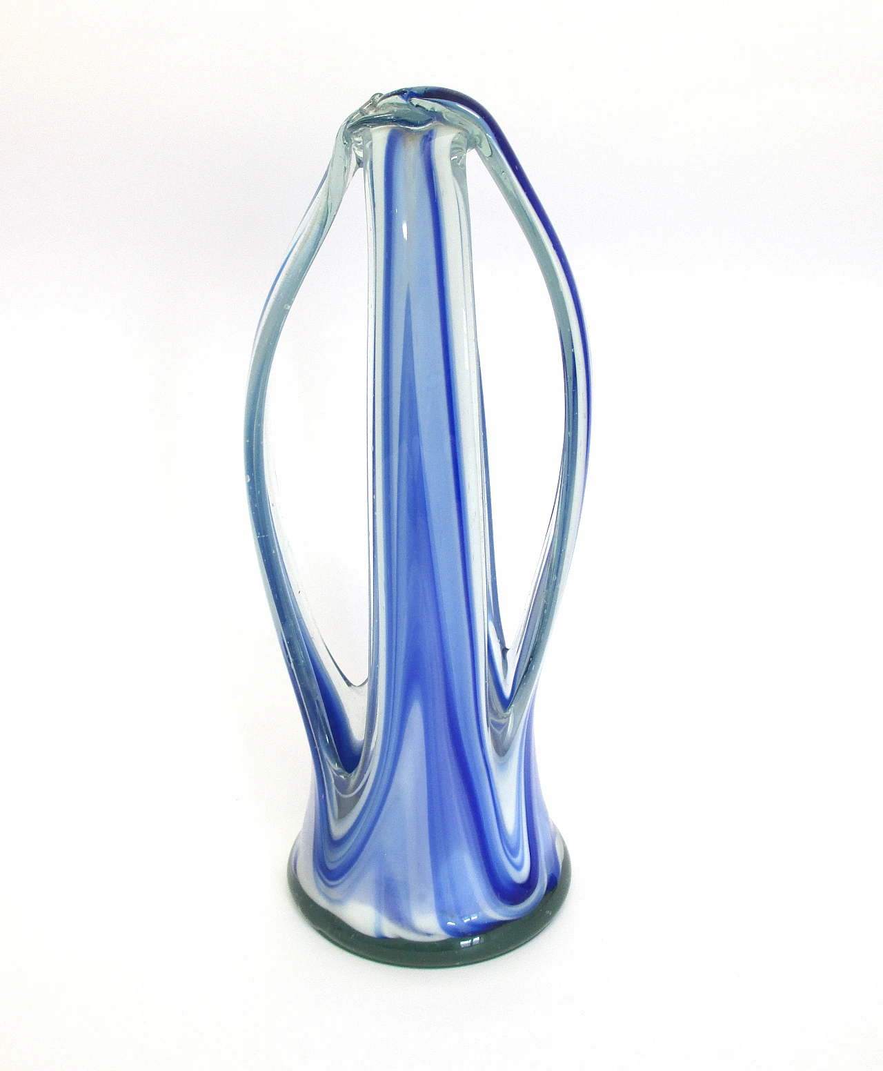 Artistic blown Murano glass vase, 1900s 2