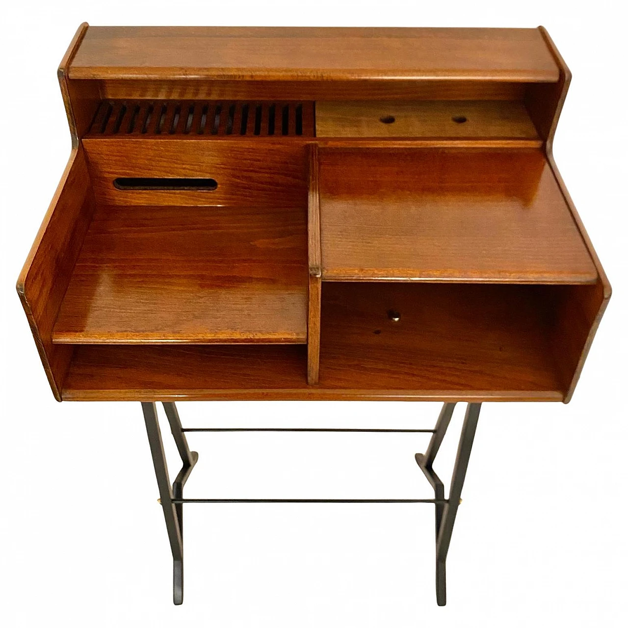 Console in solid beech by Fimsa, 1960s 7