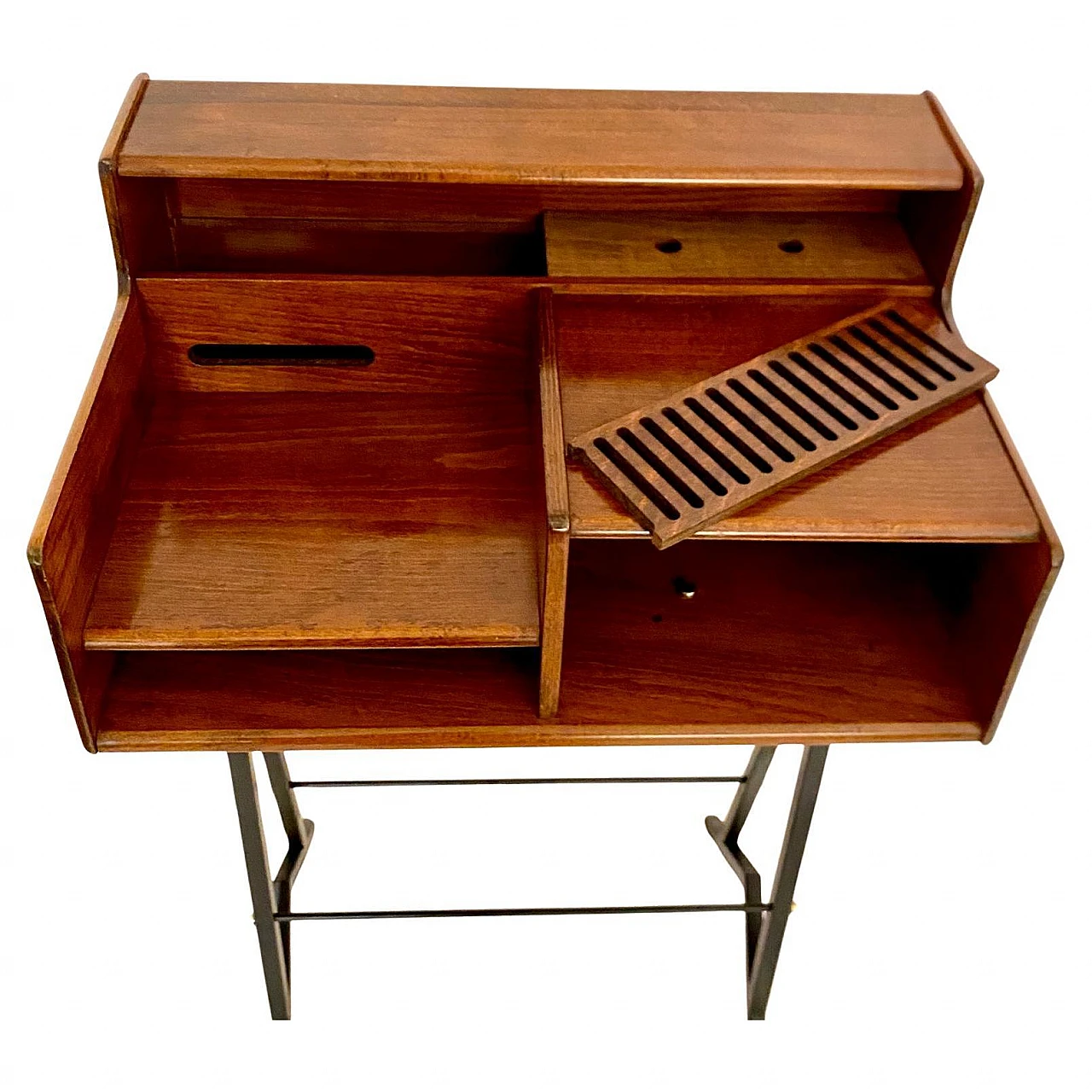 Console in solid beech by Fimsa, 1960s 9