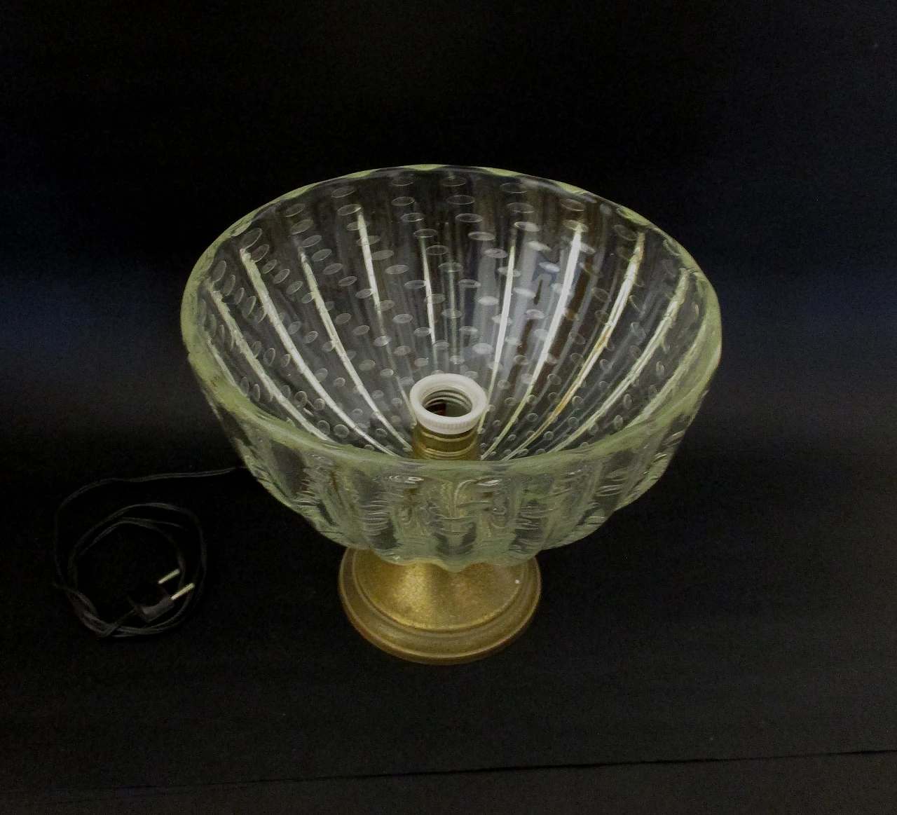 Barovier & Toso lamp in Murano glass, 1950s 4