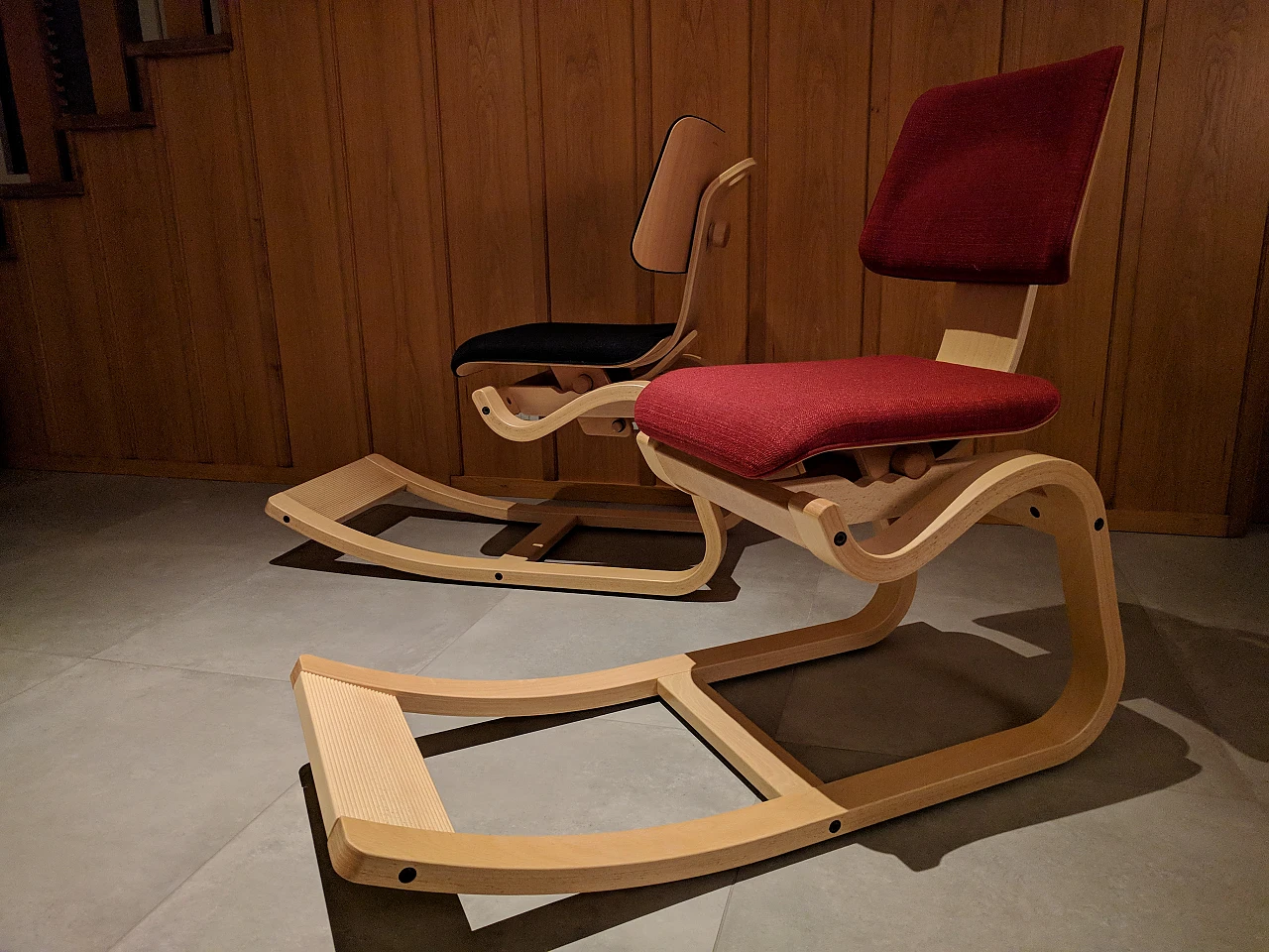 Sedia ergonomica in legno, 2008 1