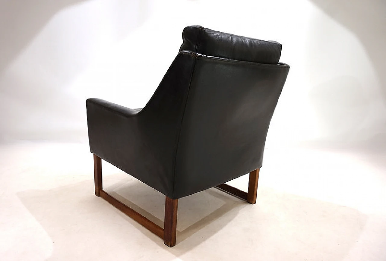 Kill International leather armchair by Rudolf Bernd Glatzel, 1960s 1