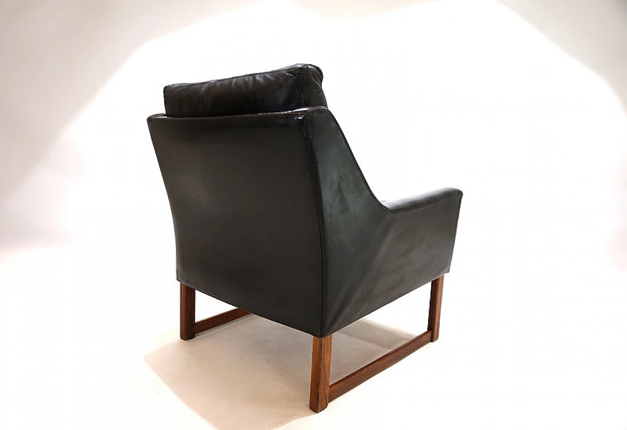 Kill International leather armchair by Rudolf Bernd Glatzel, 1960s 2