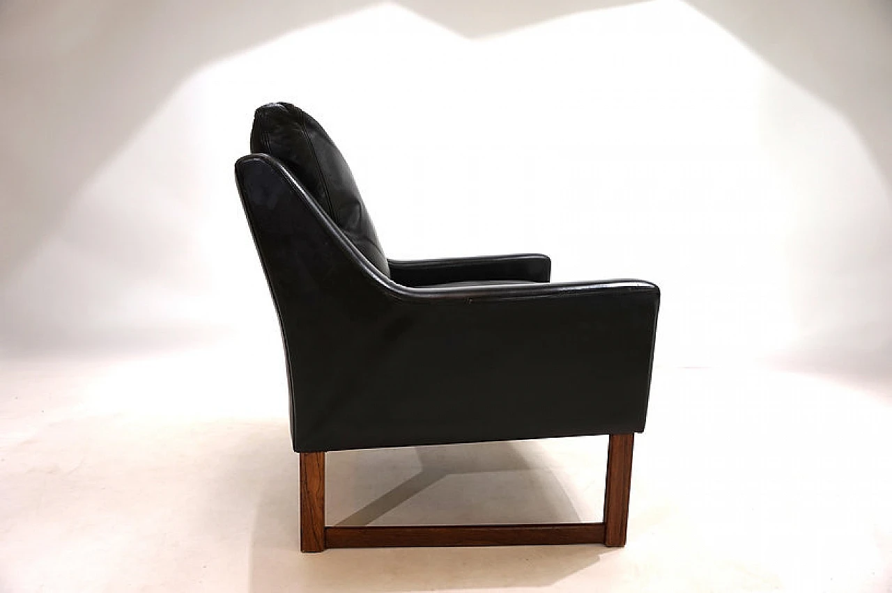 Kill International leather armchair by Rudolf Bernd Glatzel, 1960s 6