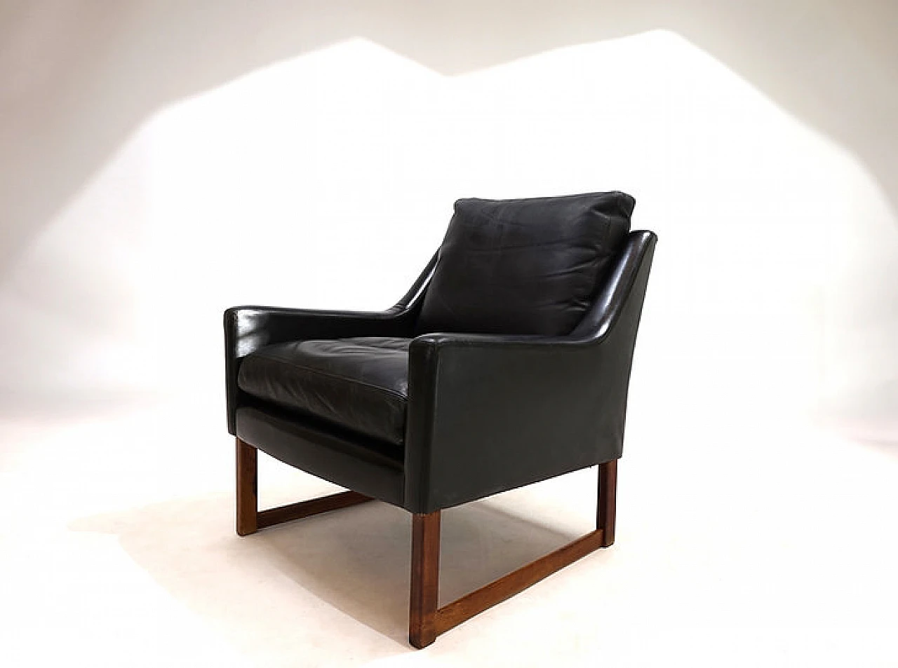 Kill International leather armchair by Rudolf Bernd Glatzel, 1960s 8