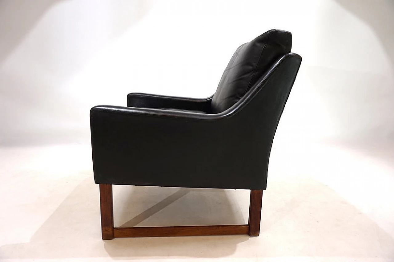 Kill International leather armchair by Rudolf Bernd Glatzel, 1960s 10