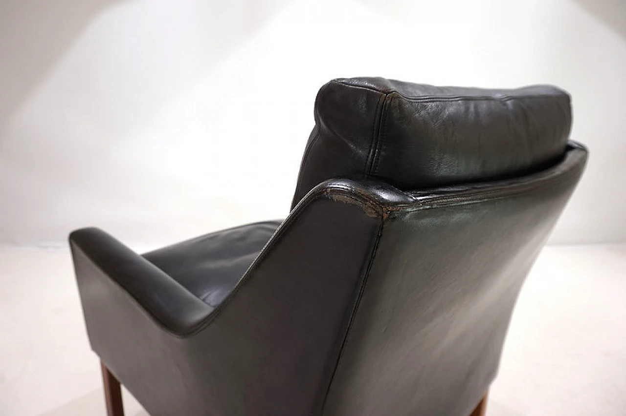 Kill International leather armchair by Rudolf Bernd Glatzel, 1960s 11