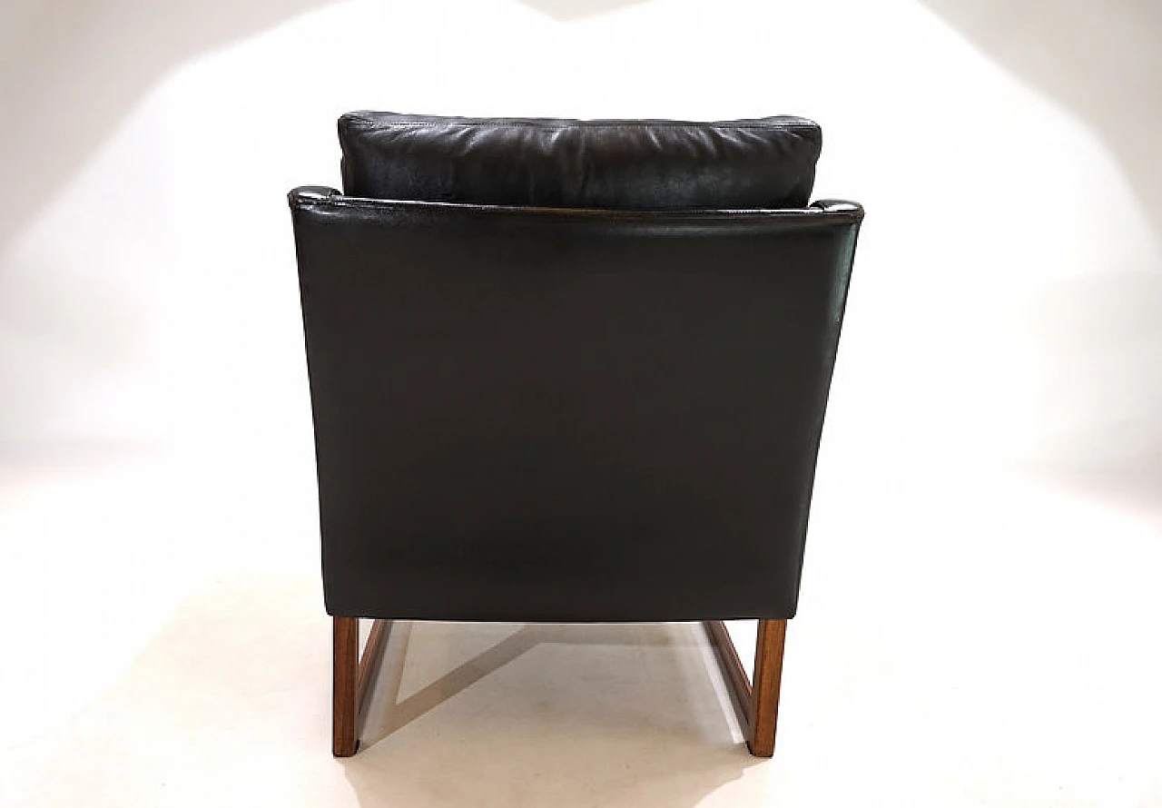 Kill International leather armchair by Rudolf Bernd Glatzel, 1960s 14