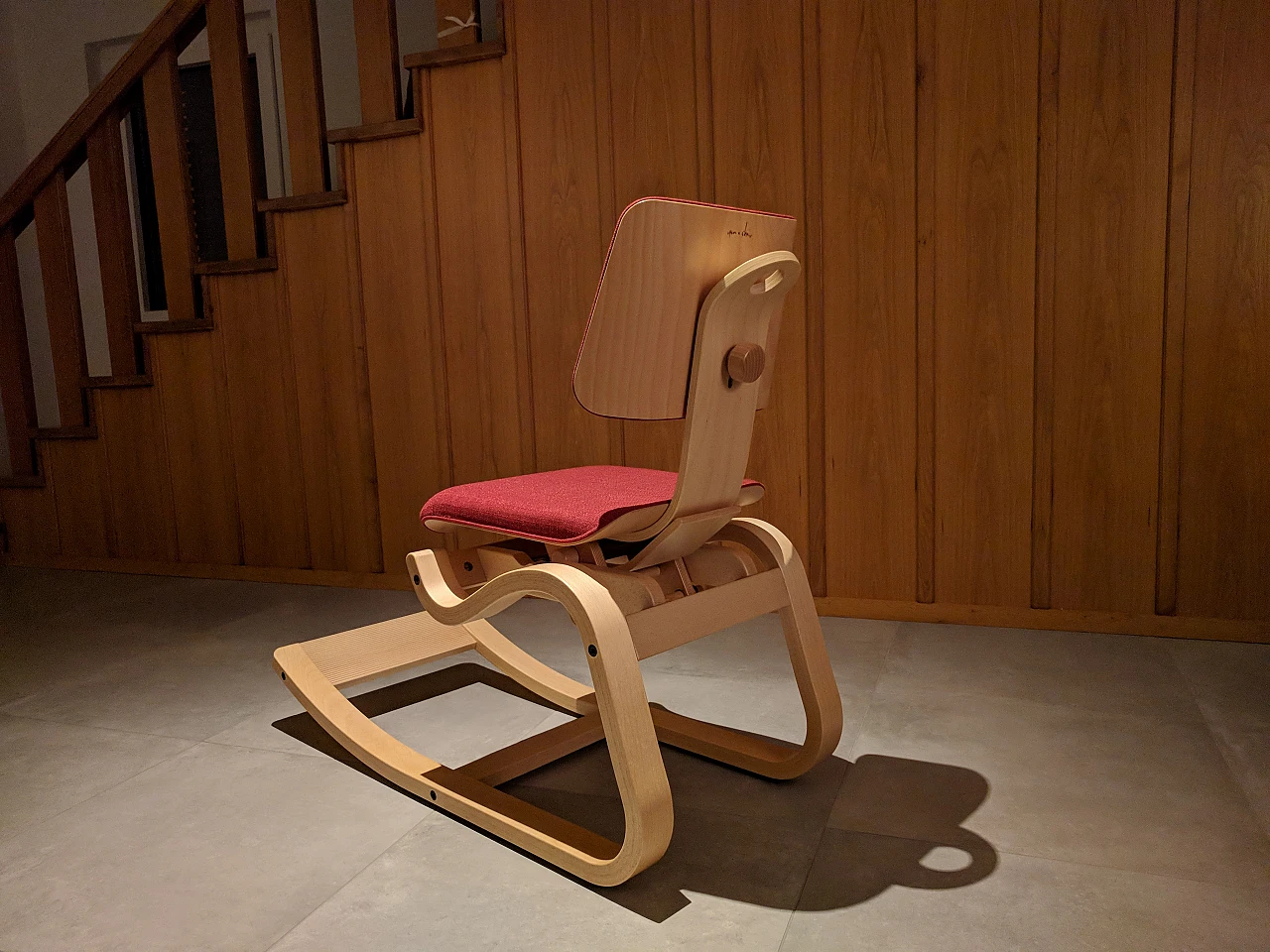 Sedia ergonomica in legno, 2008 2