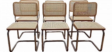 6 Cesca B3 chairs  by Mdf Italia, 2000s