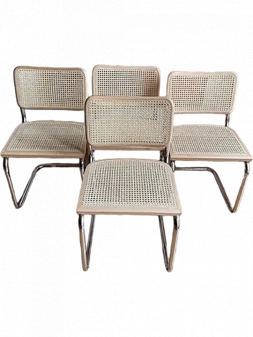 4 Cesca chairs B32 by Mdf Italia, 90s