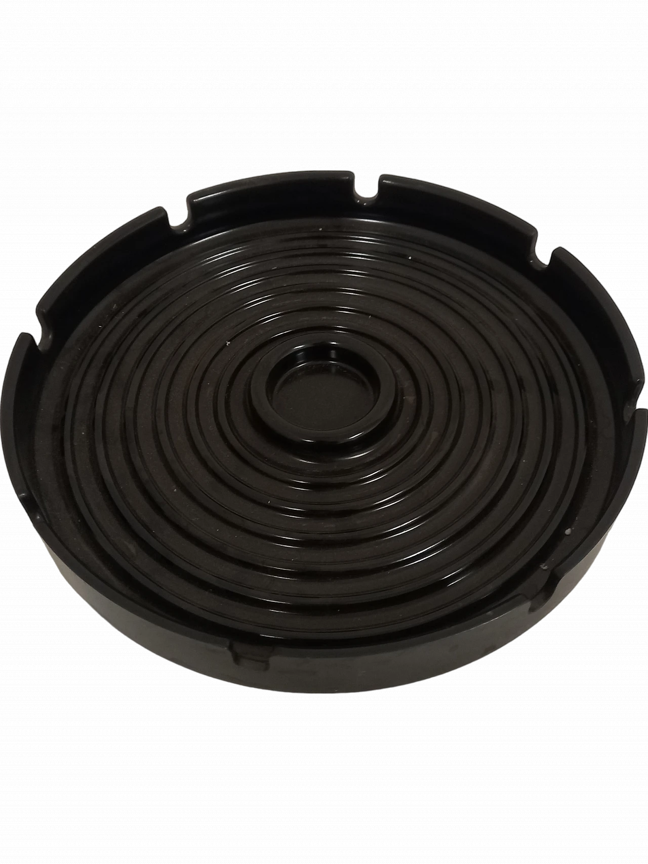 Kartell black table ashtray 6