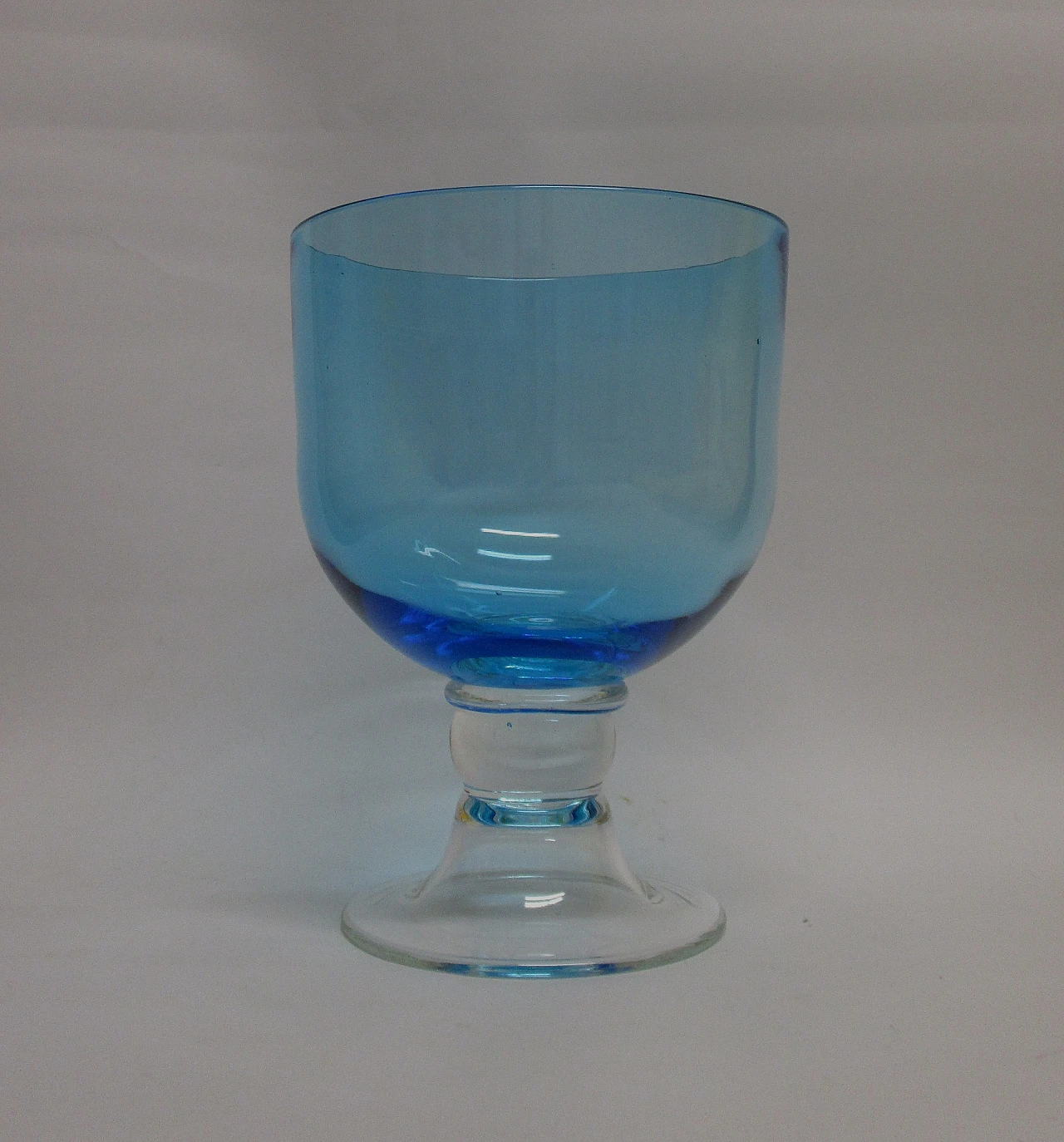 Artistic blown Murano glass vase from the 1960s 2