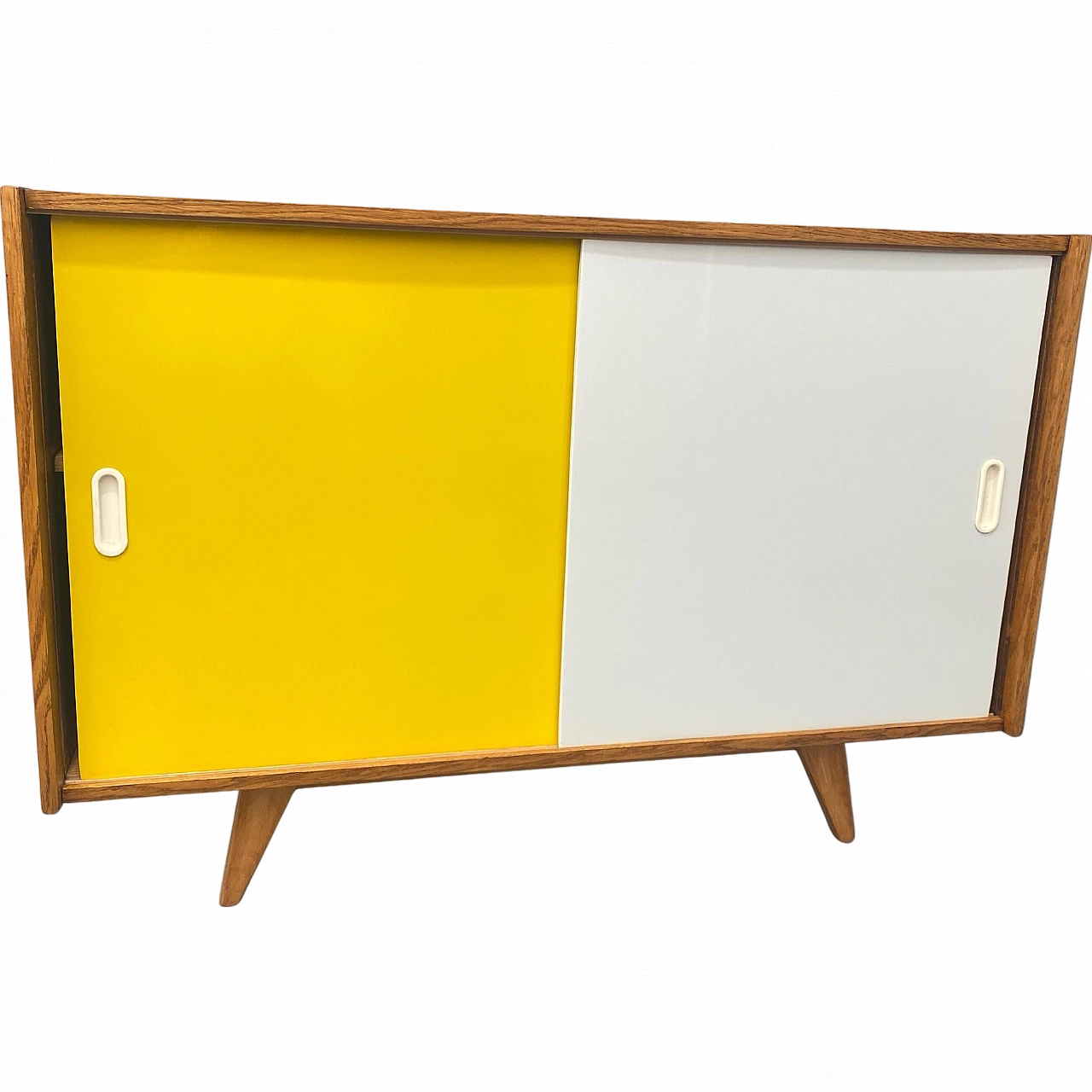 Credenza Mid Century U-452 di Jiří Jiroutek, anni '60, Cecoslovacchia 33