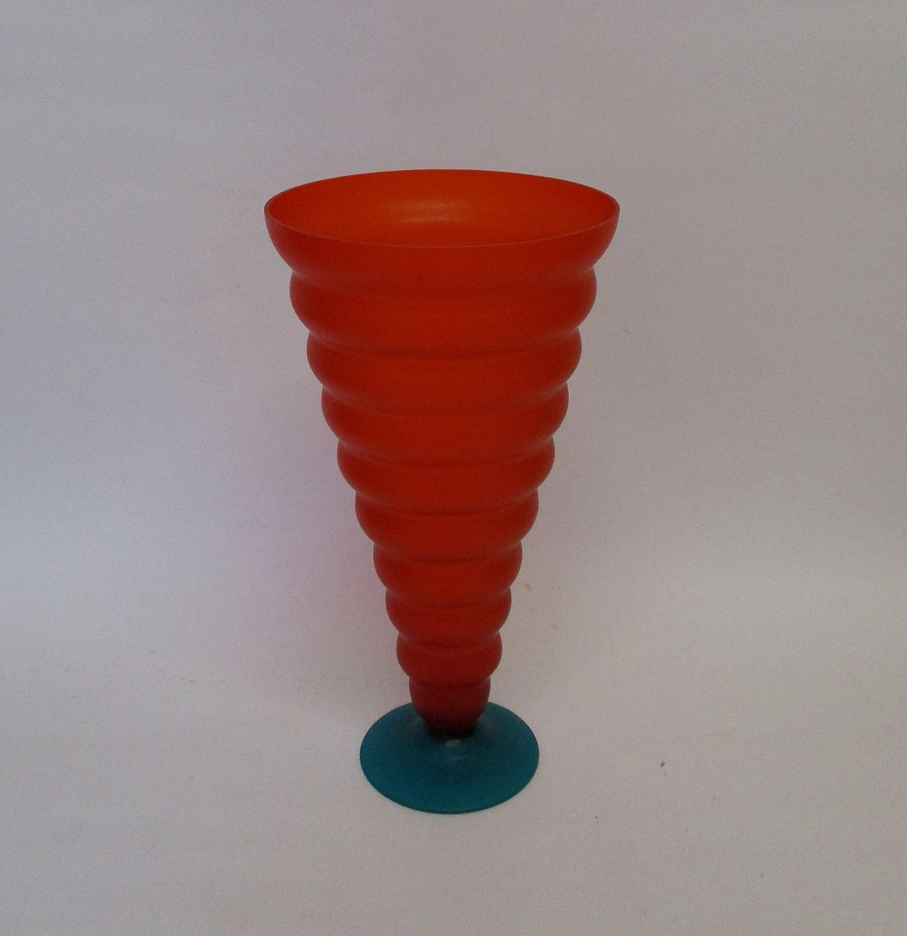 Artistic Murano glass vase from the 1970s 1