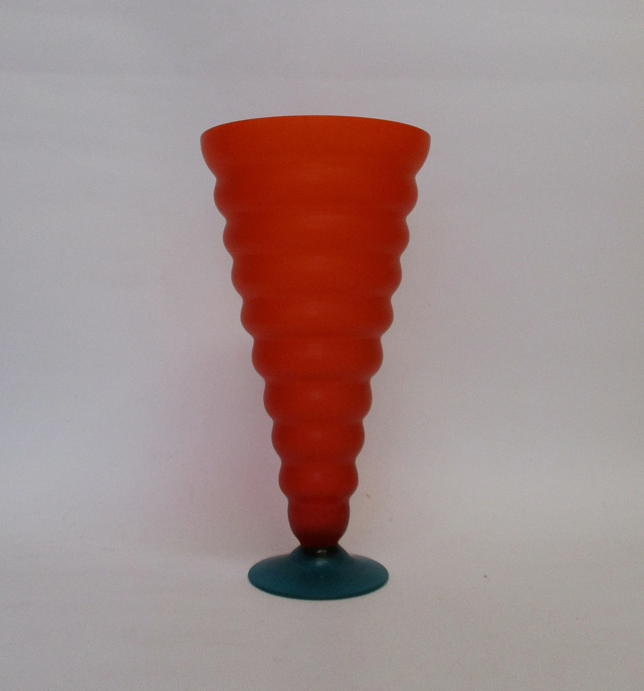 Artistic Murano glass vase from the 1970s 2