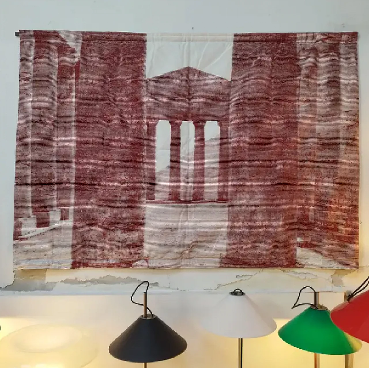 Segesta tapestry by Enzo Mari for Interflex, Flou, 2000s 3