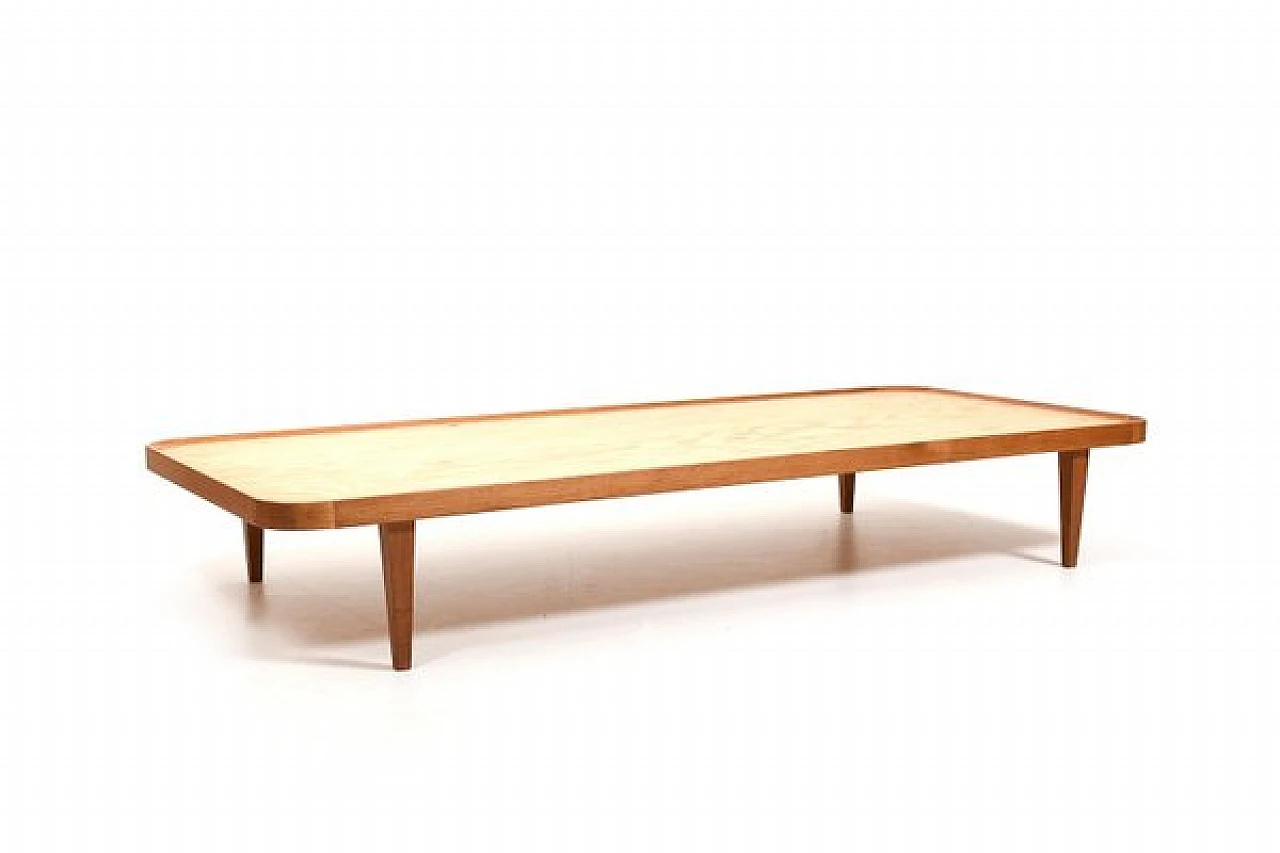 Daybed, table and mirror by Frits Henningsen 1950s 11