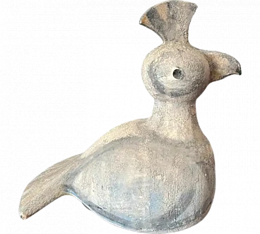 Bird by Aldo Londi, terracotta sculpture, 1960s