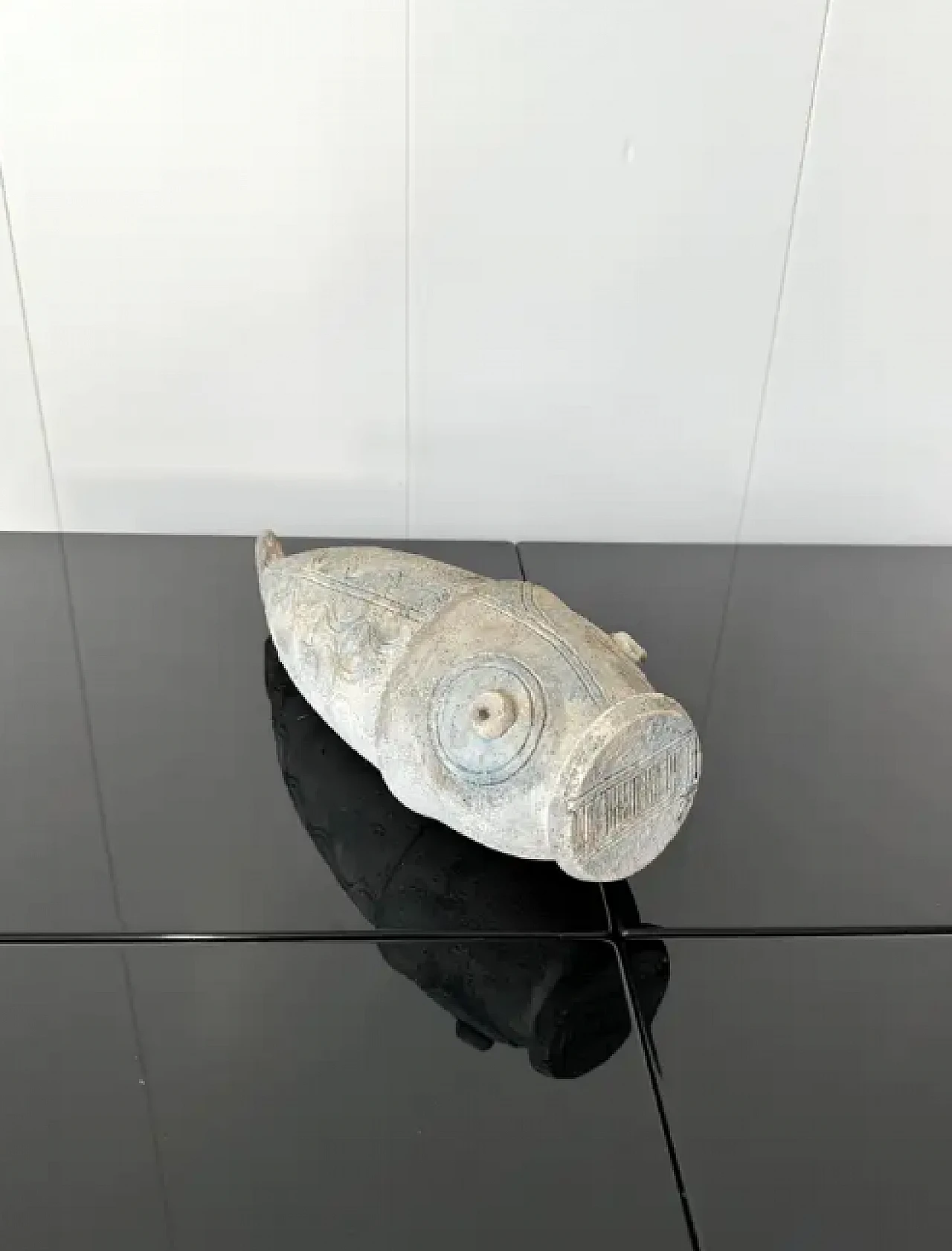 Fish by Aldo Londi, terracotta sculpture, 1960s 5