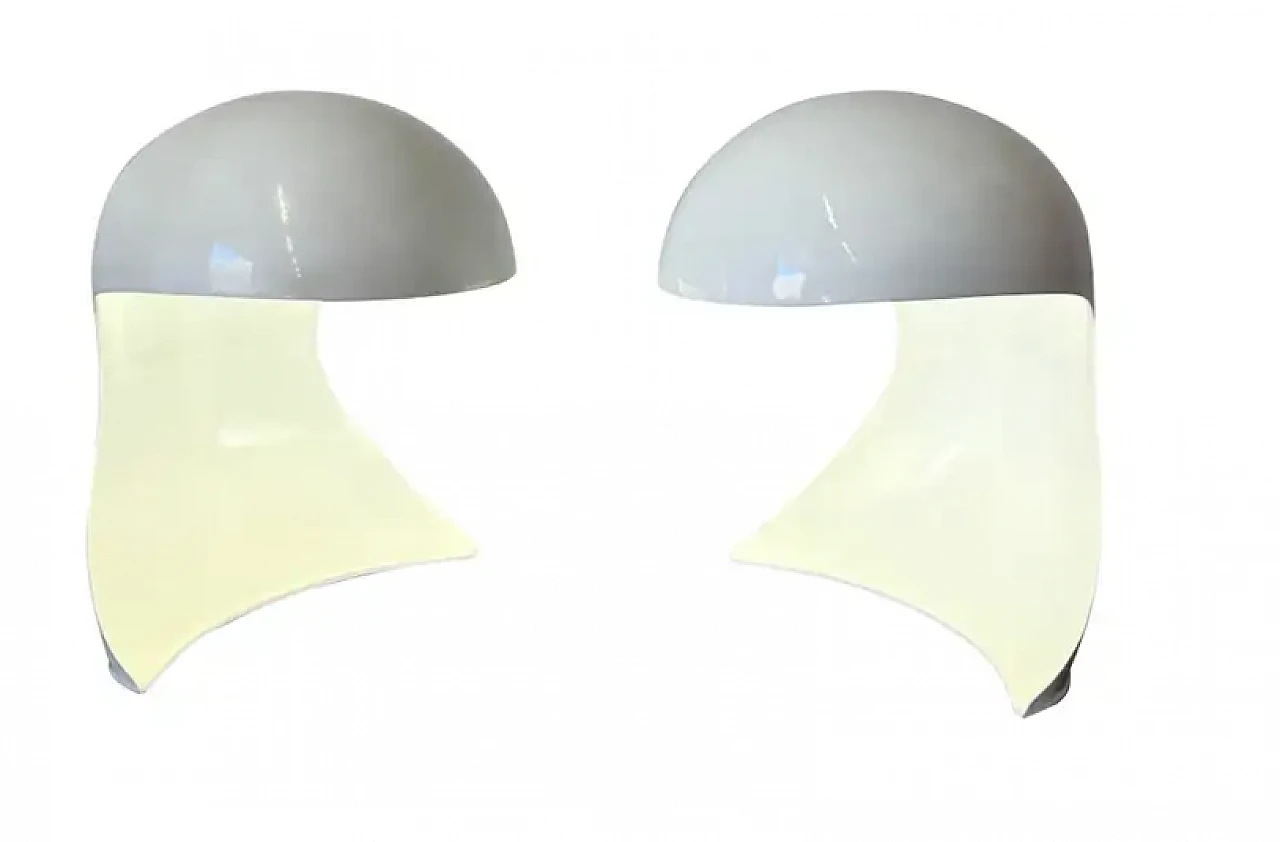 Coppia di lampade Dania di Dario Tognon per Artemide, anni '60 1