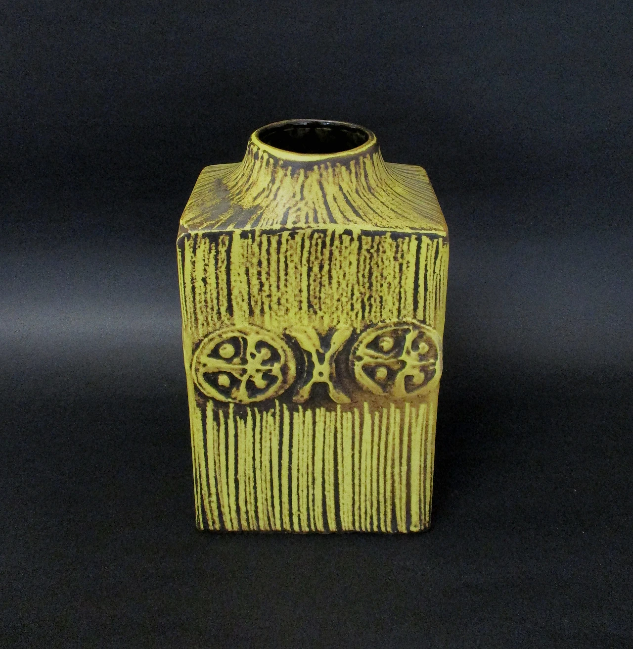 Bitossi painted ceramic vase from the 1950s 1