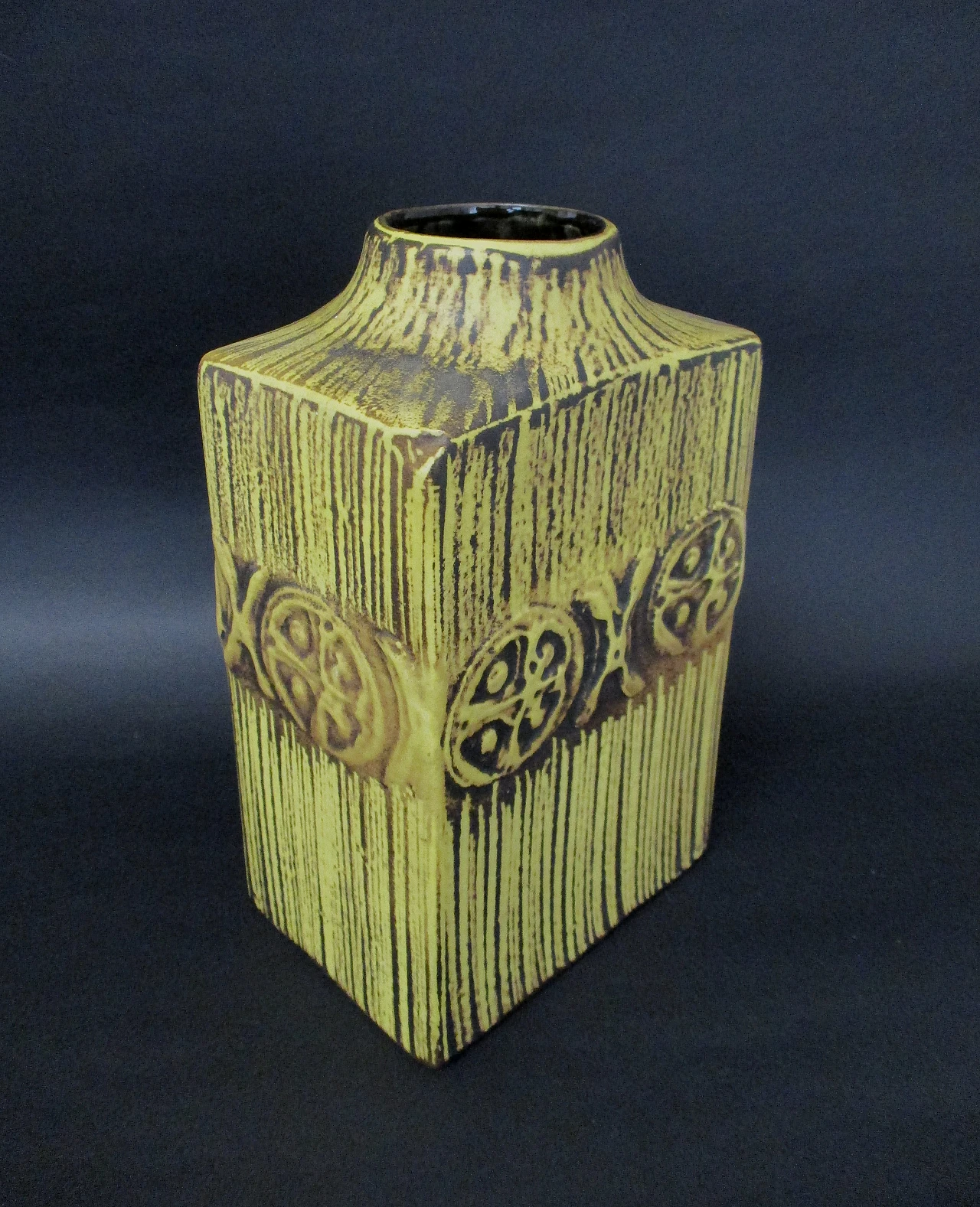 Bitossi painted ceramic vase from the 1950s 2