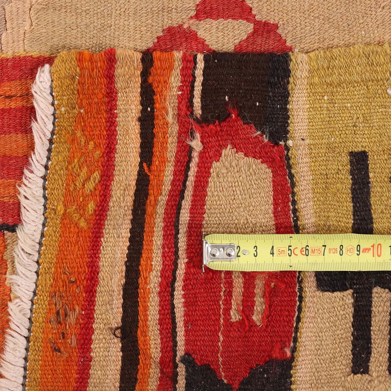 Turkish Kilim wool carpet, late 20th century 6